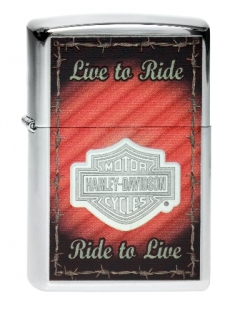 Zippo Harley Davidson Live to Ride
